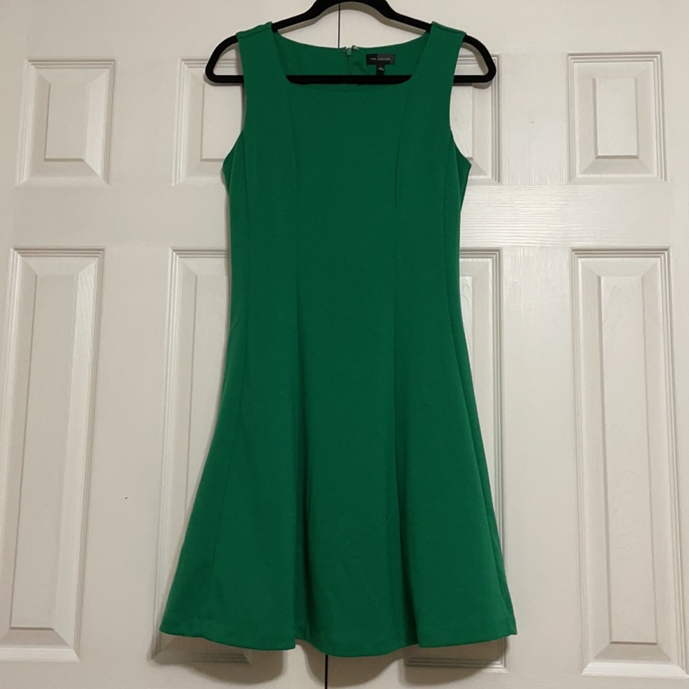 The Limited Irish Green A-line Dress